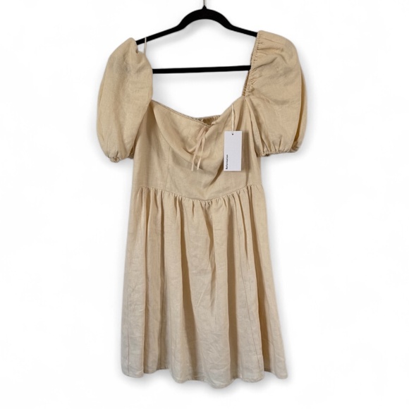 NWT reformation Malvina  linen mini dress  - size 8 - Picture 2 of 8